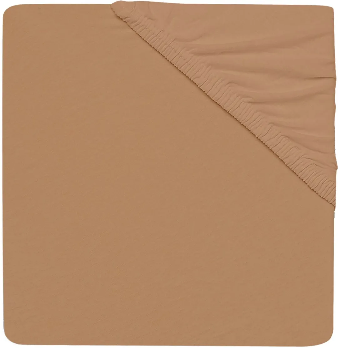 Jollein Baby Hoeslaken Jersey Biscuit 70x140cm