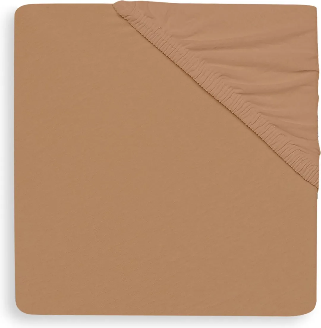 Jollein Baby Hoeslaken Jersey Biscuit 70x140cm