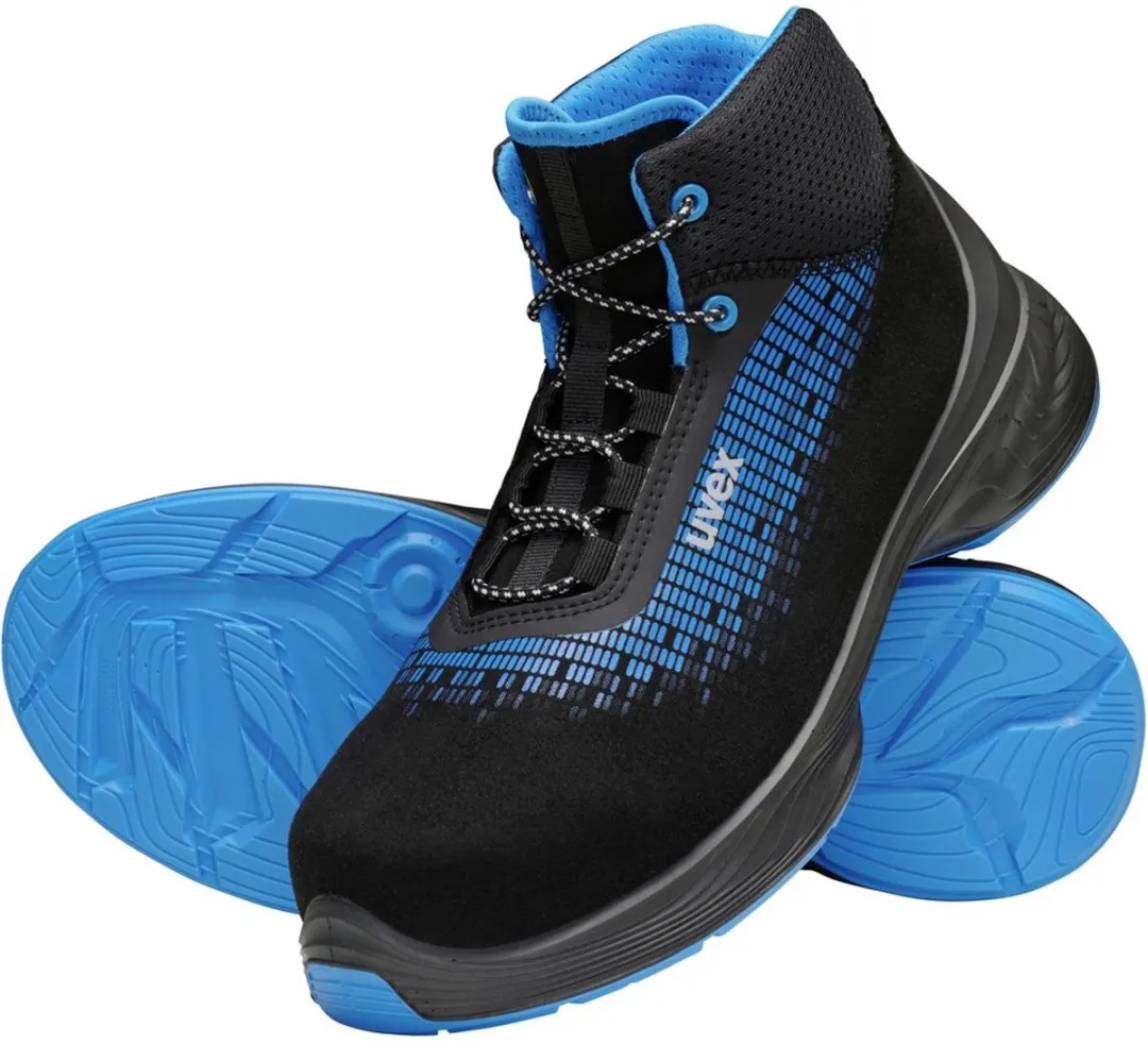 Uvex Sicherheitsschuh 6833 Stiefel - Maat 47 - Blauw