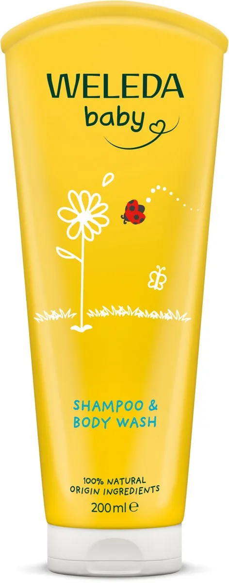 Weleda Babyshampoo & Douchecrème Calendula 200ml