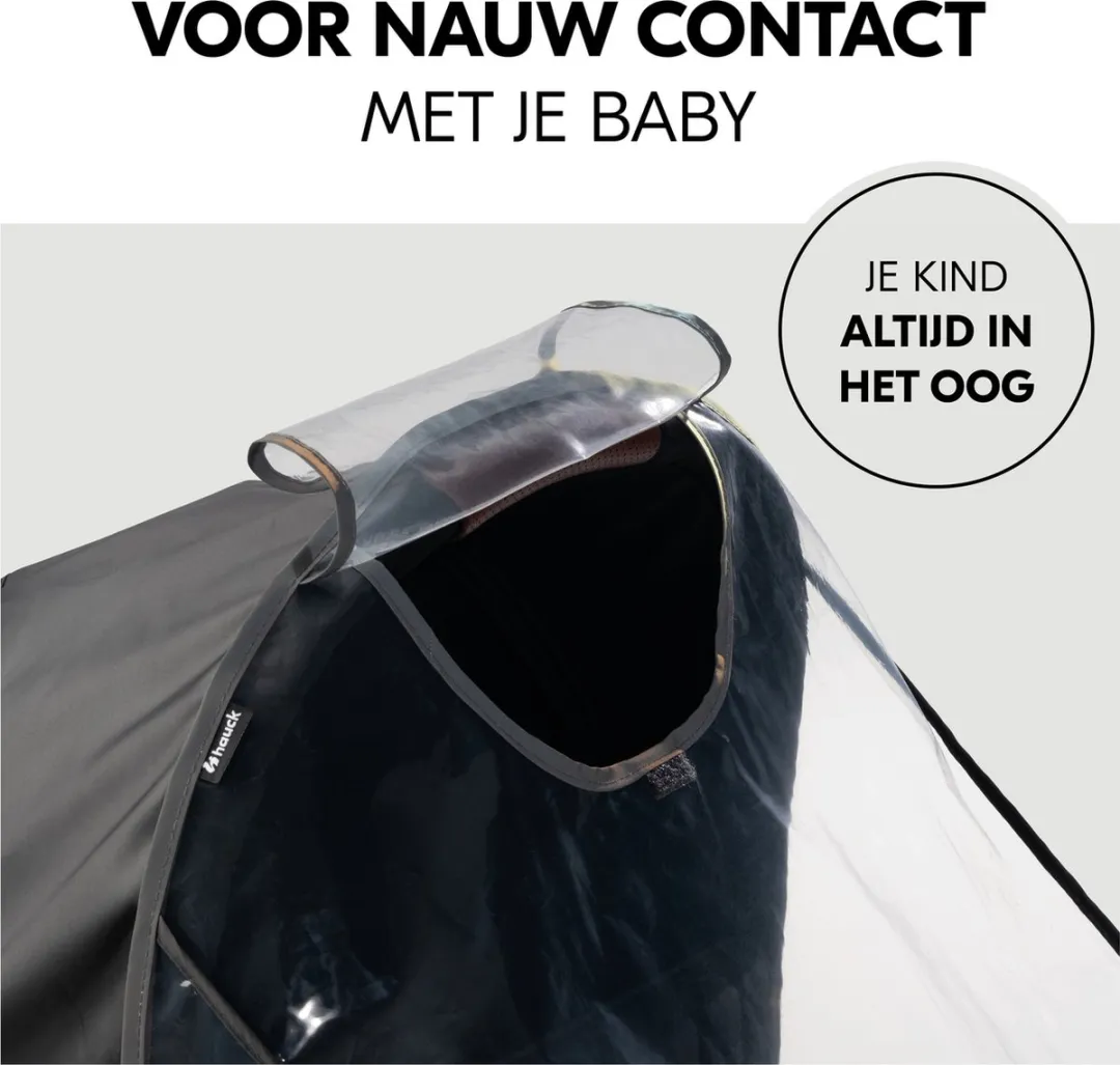 Hauck Carrycot Regenhoes - Transparant - afbeelding 6 van 6