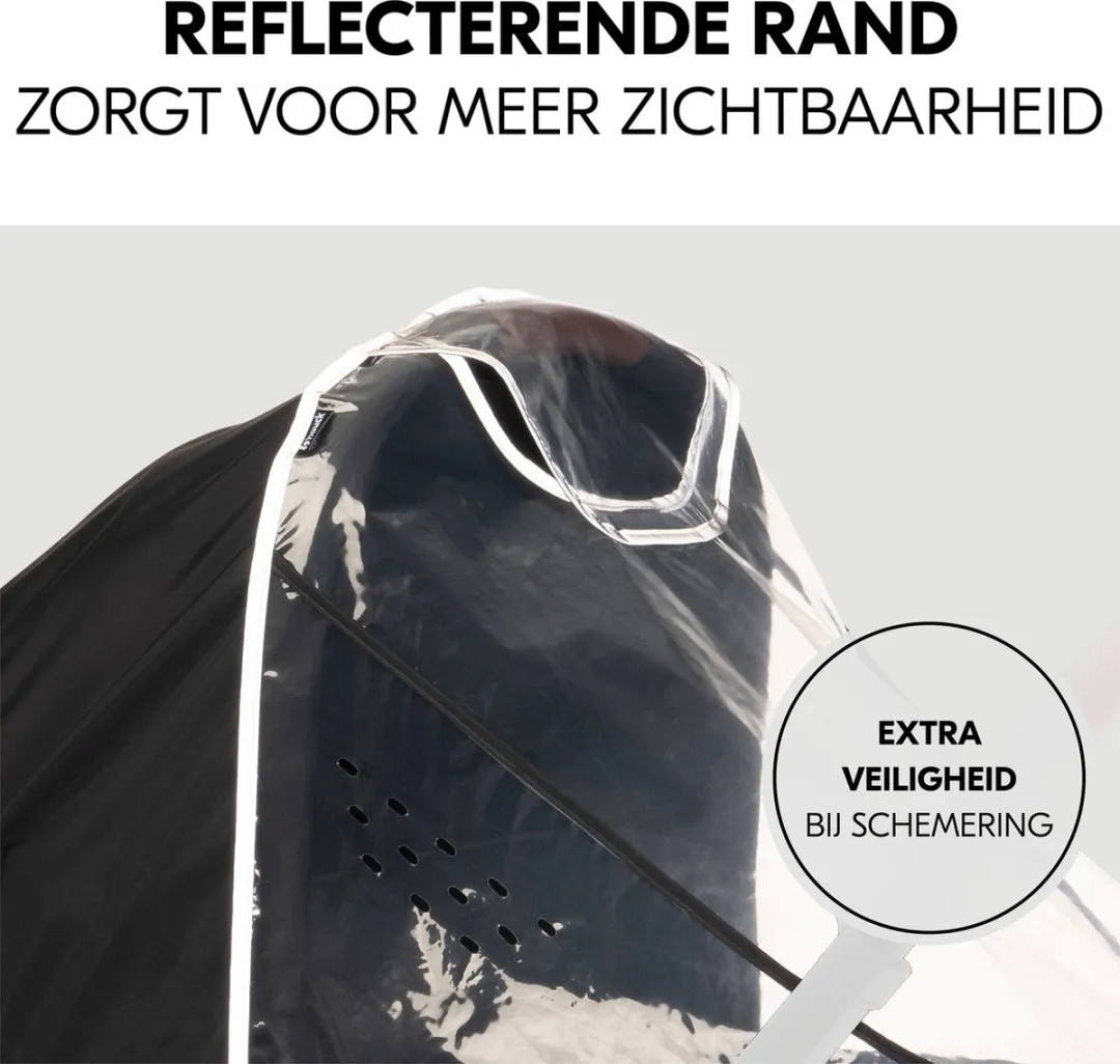 Hauck Carrycot Regenhoes - Transparant