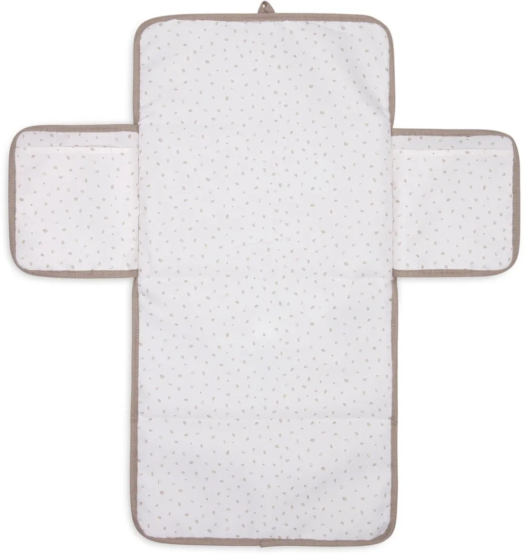 Jollein Verschoonmatjes Cloudy Rib Milky Coffee - afbeelding 2 van 6
