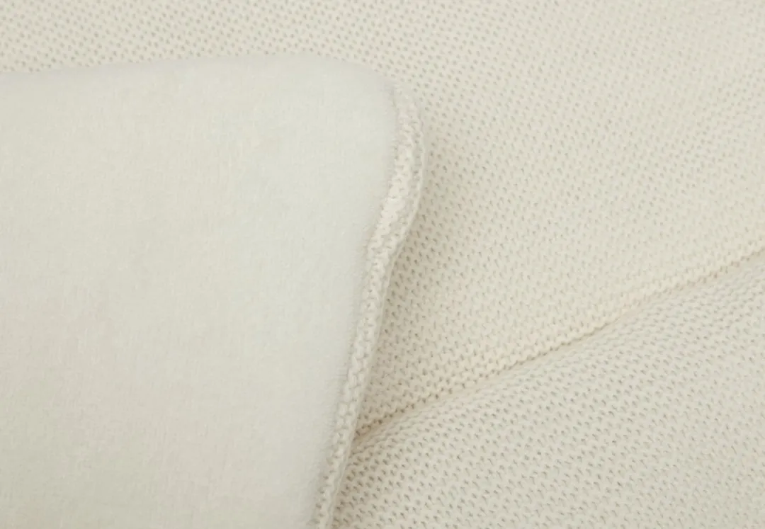 Jollein Boxkleed 75x95cm Basic Knit - Ivory