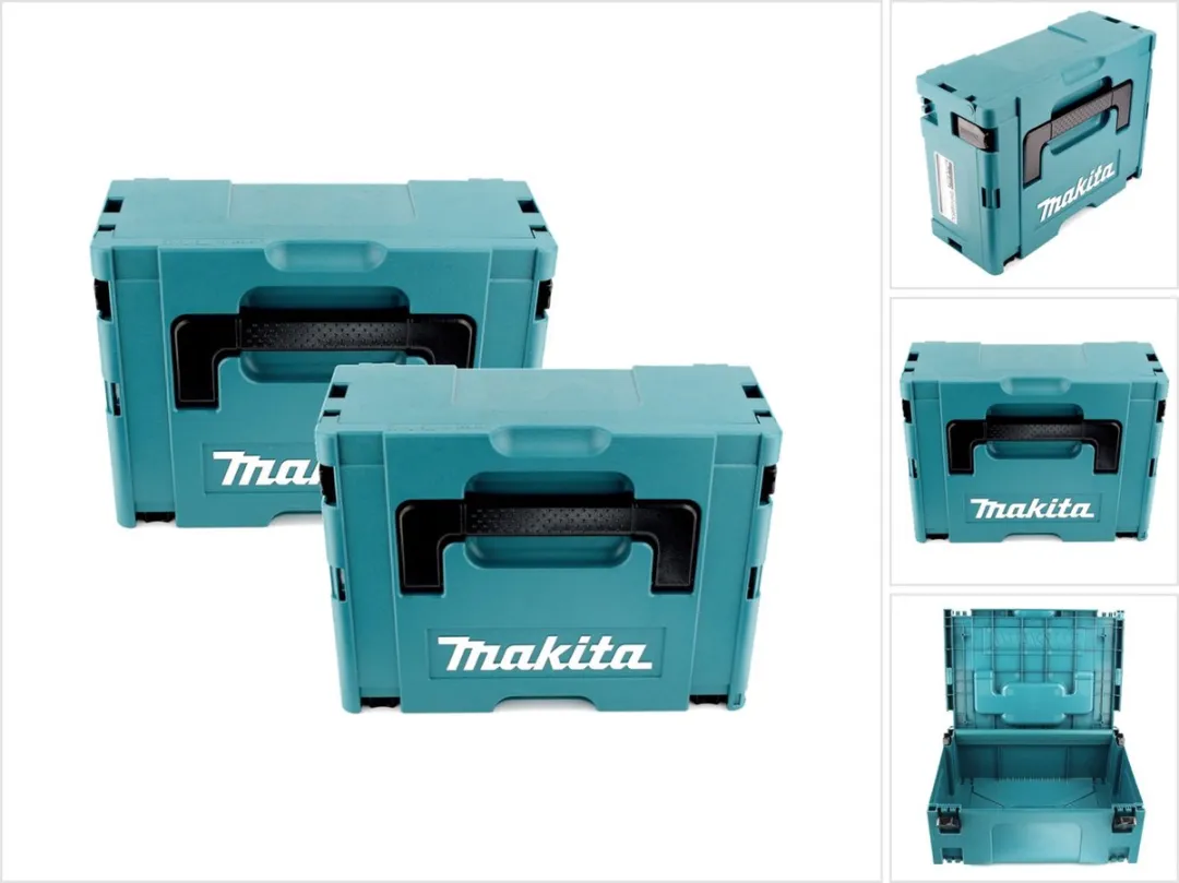 Makita MAKPAC 2 Kunststof Gereedschapskoffer