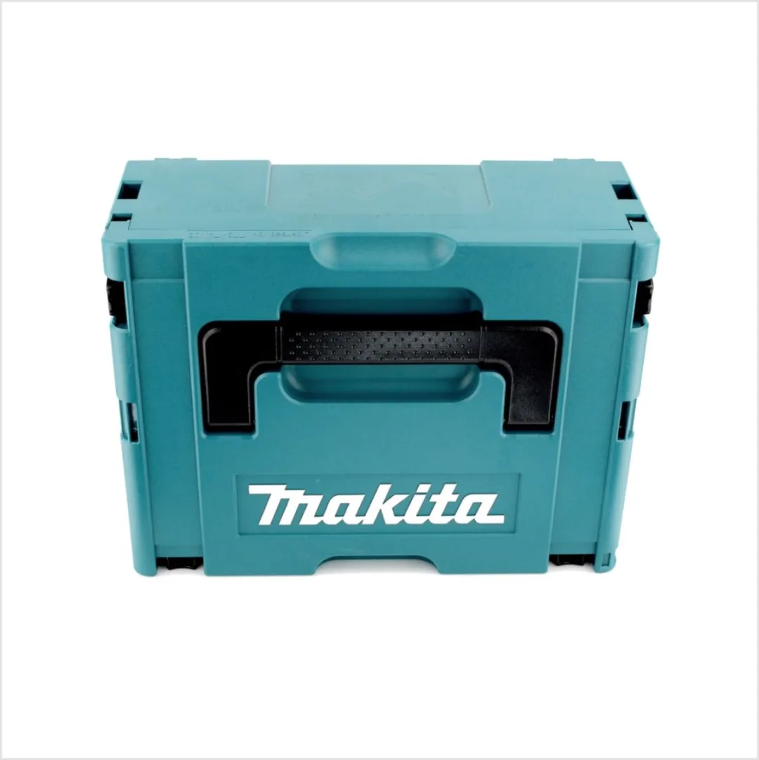 Makita MAKPAC 2 Kunststof Gereedschapskoffer - 2 Stuks - Turquoise - afbeelding 4 van 5