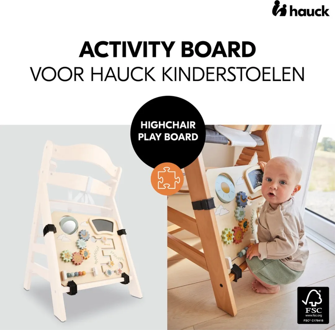 Hauck Highchair Play Board - Wit