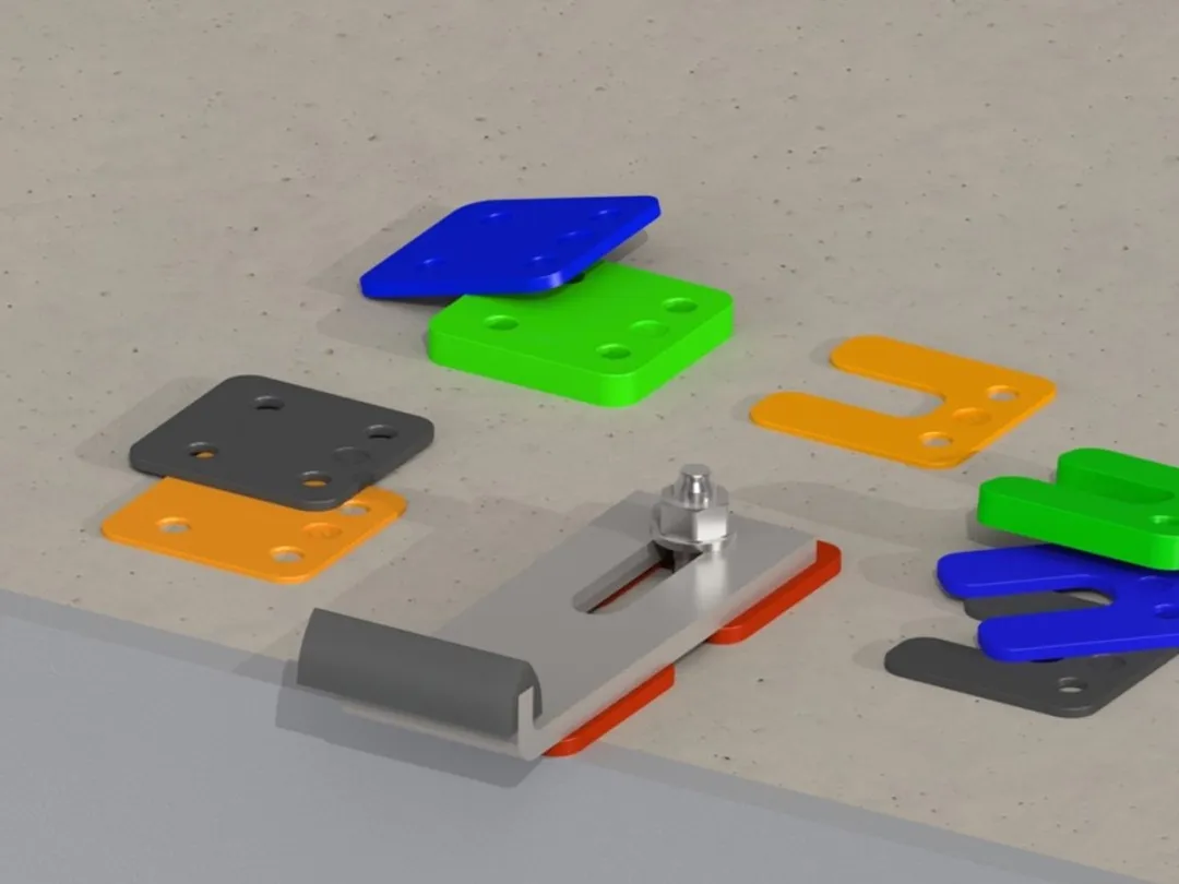 Gb Drukplaat zonder sleuf transparant 1 x 70 x 70mm KS 34701