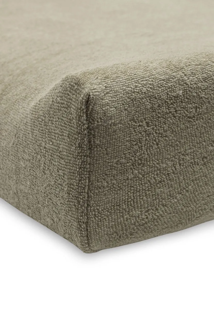 Jollein Aankleedkussenhoes Badstof 50x70cm - Olive Green