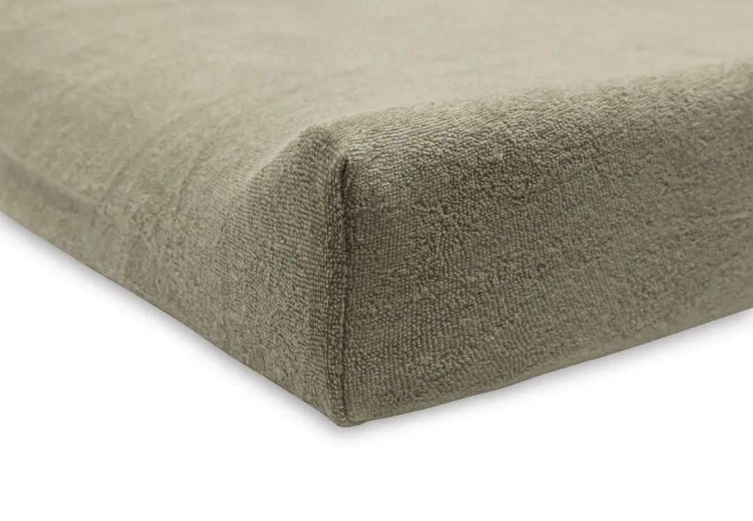Jollein Aankleedkussenhoes Badstof 50x70cm - Olive Green