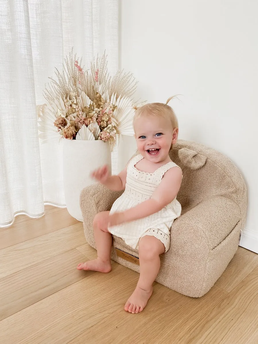 TreeToys Kinderfauteuil Teddy Beige