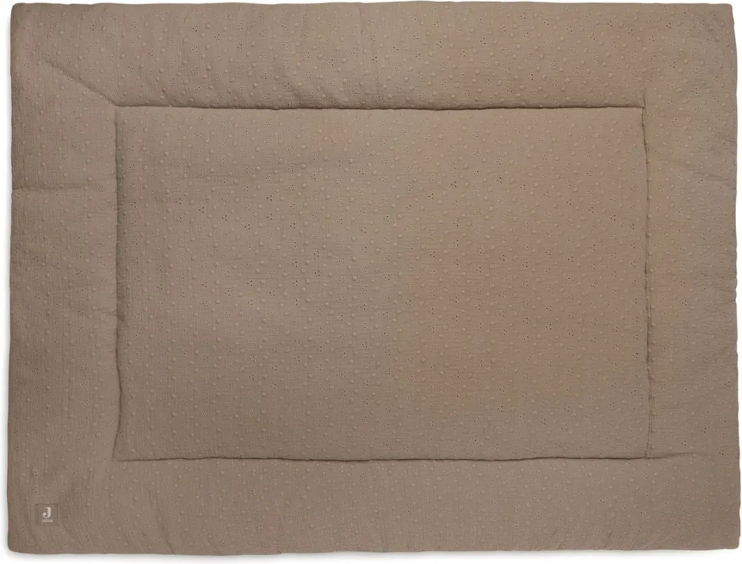 Jollein Boxkleed Embroidery Biscuit - 75x95cm - afbeelding 6 van 6