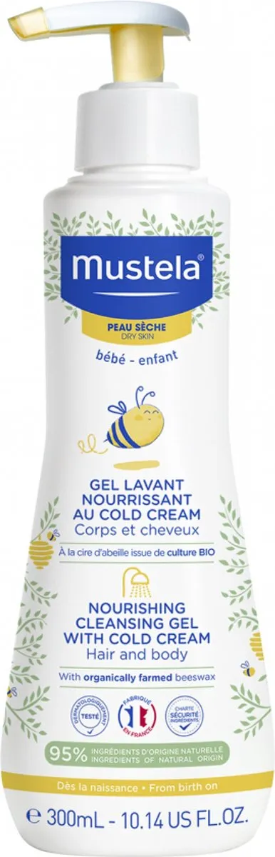 Mustela Voedende Wasgel Koude Creme 300ml