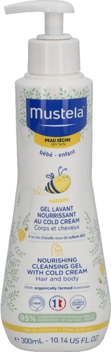 Mustela Voedende Wasgel Koude Creme 300ml
