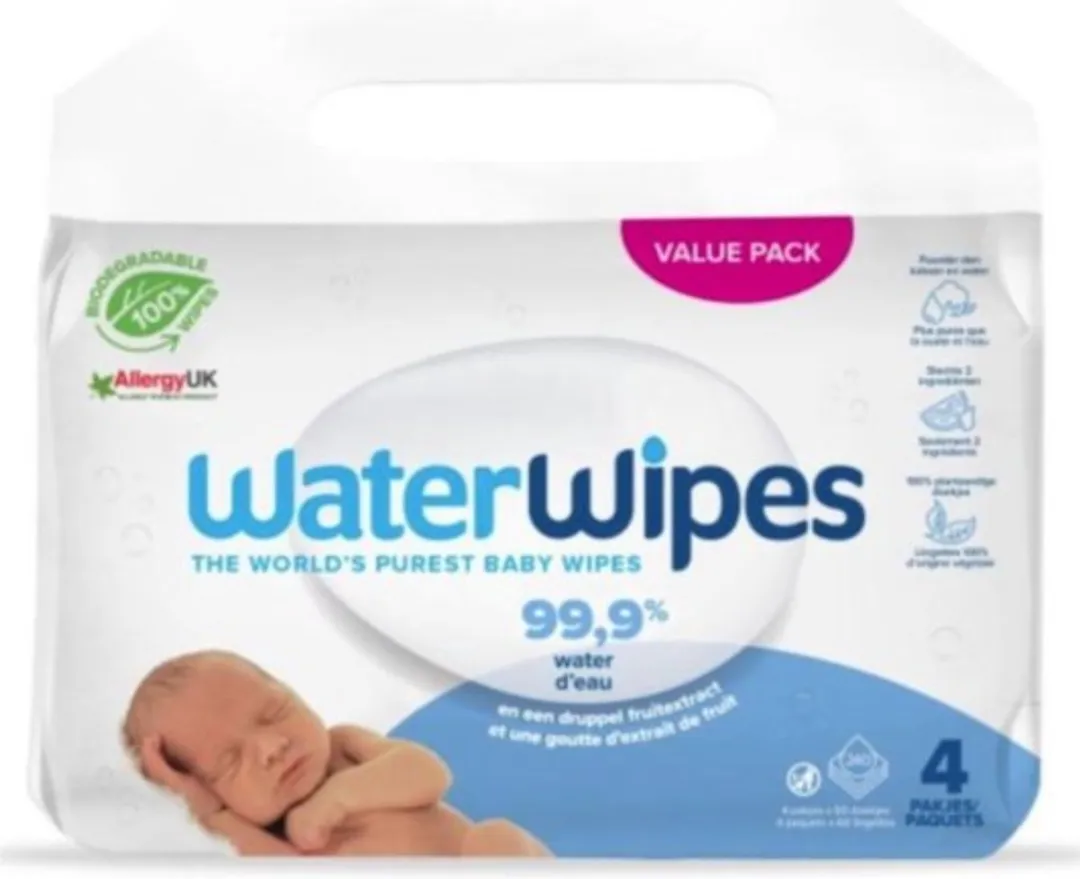 WaterWipes Billendoekjes BIO