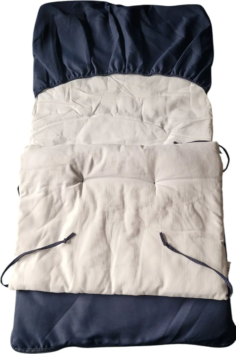 Voetenzak Inglesina Donker Blauw & Wit