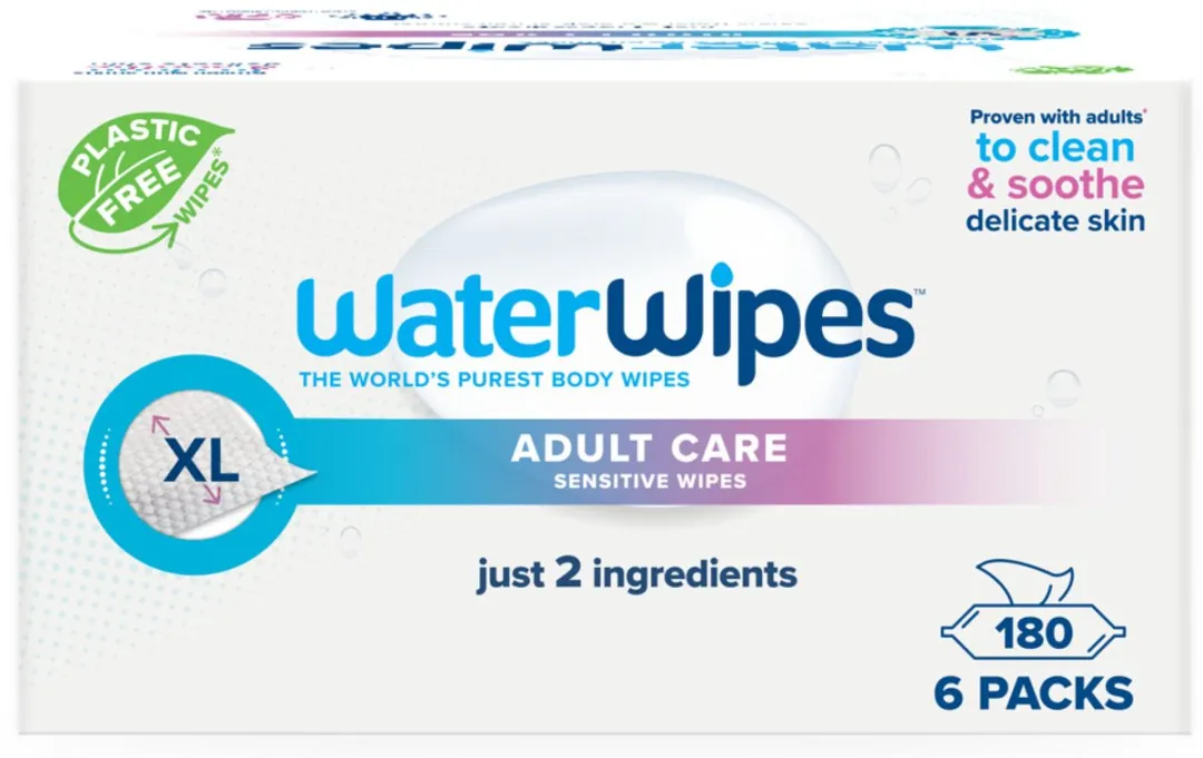WaterWipes Gevoelige Doekjes 180 Stuks (6x30) - afbeelding 6 van 6