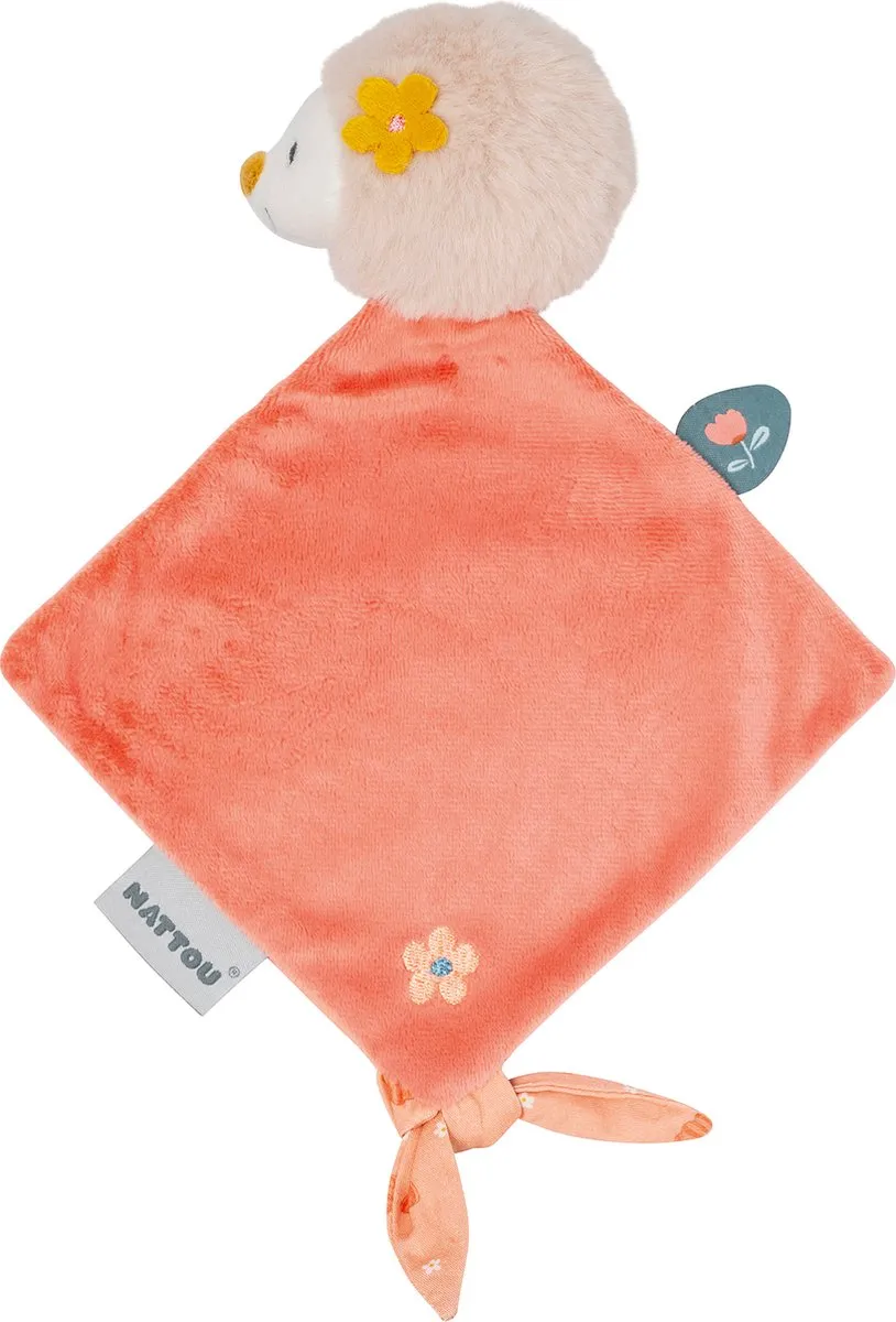 Nattou Egel Zoe Knuffeldoekje 30x20cm