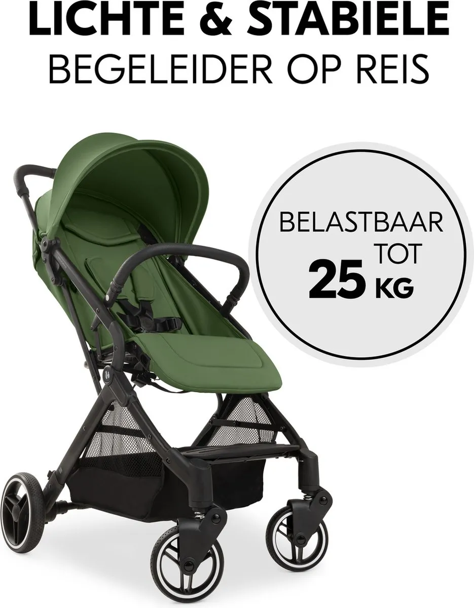 Hauck Travel N Care Plus Buggy - Green - afbeelding 3 van 6