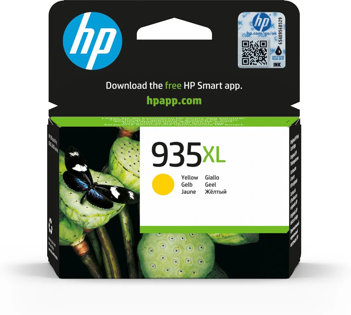 HP 935XL Inktcartridge Geel