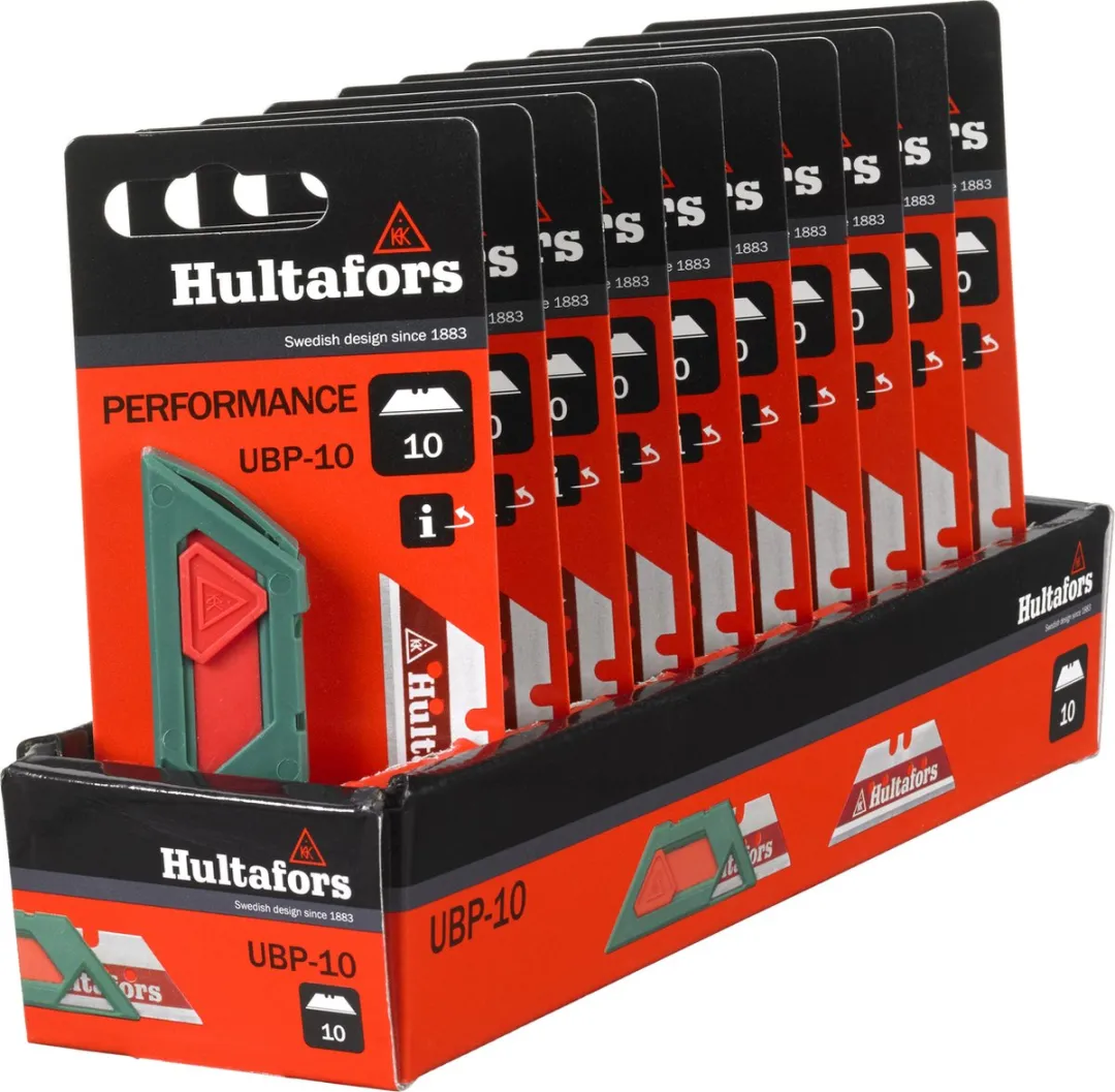 Hultafors Performance UBP RB UX-10 Stanleymes - 10 Mesjes - Zwart