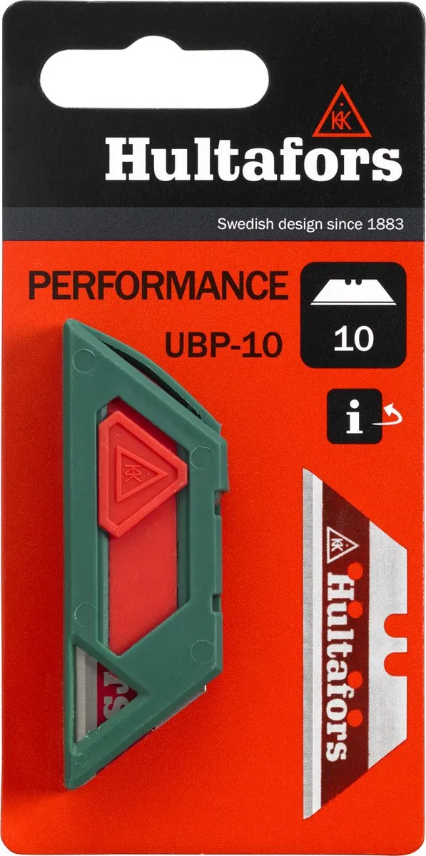 Hultafors Performance UBP RB UX-10 Stanleymes - 10 Mesjes - Zwart