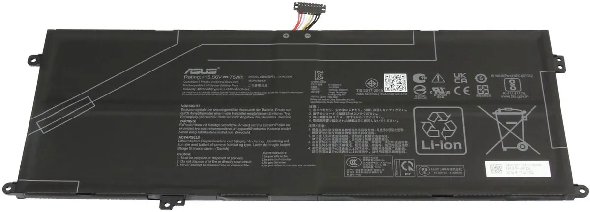 ASUS 0B200-04510000 Laptop Accu