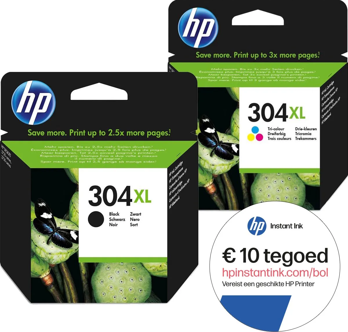 HP 304 N9K07AE N9K08AE Inktcartridges