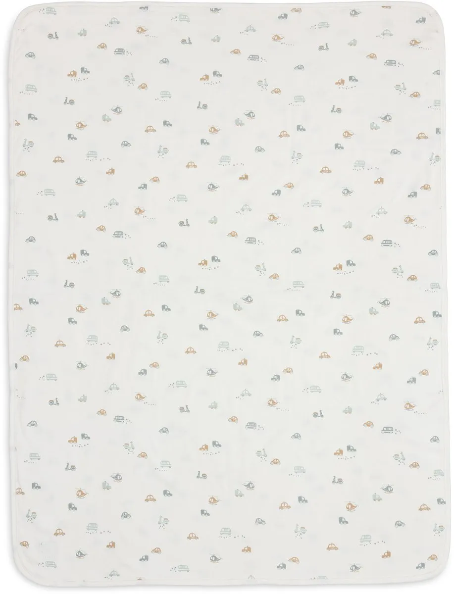 Jollein Deken Wieg Jersey 75x100cm - On The Go