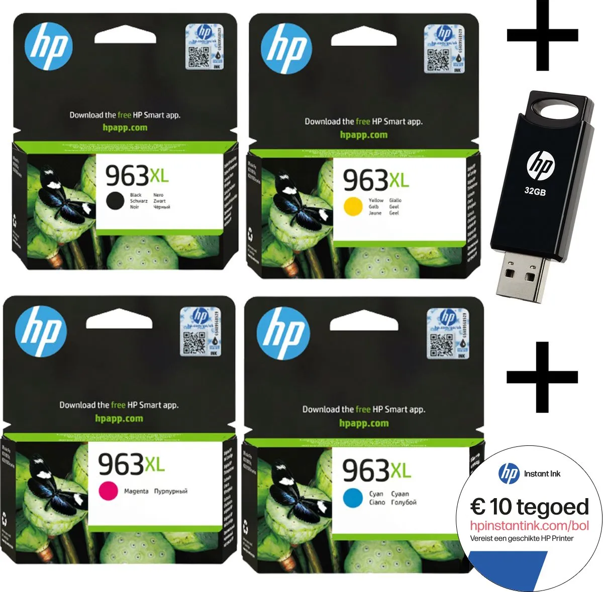 HP 963 XL Cartridges