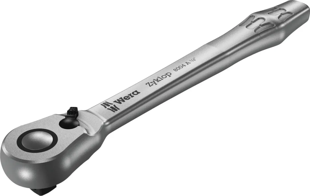 Wera Zyklop Metal 8004 A 05004004001 Omschakelratel 1/4" - 141mm