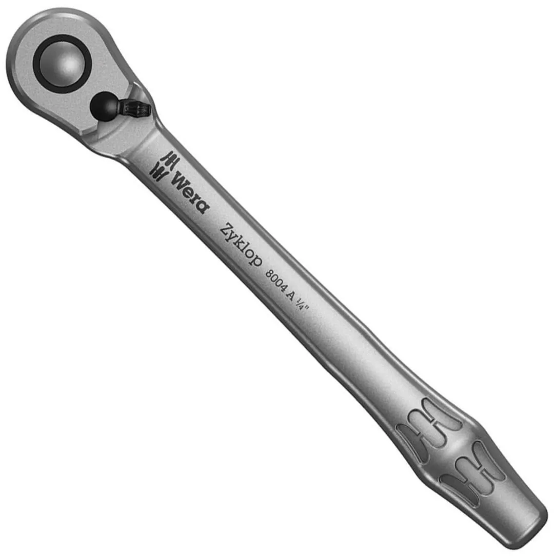 Wera Zyklop Metal 8004 A 05004004001 Omschakelratel 1/4" - 141mm