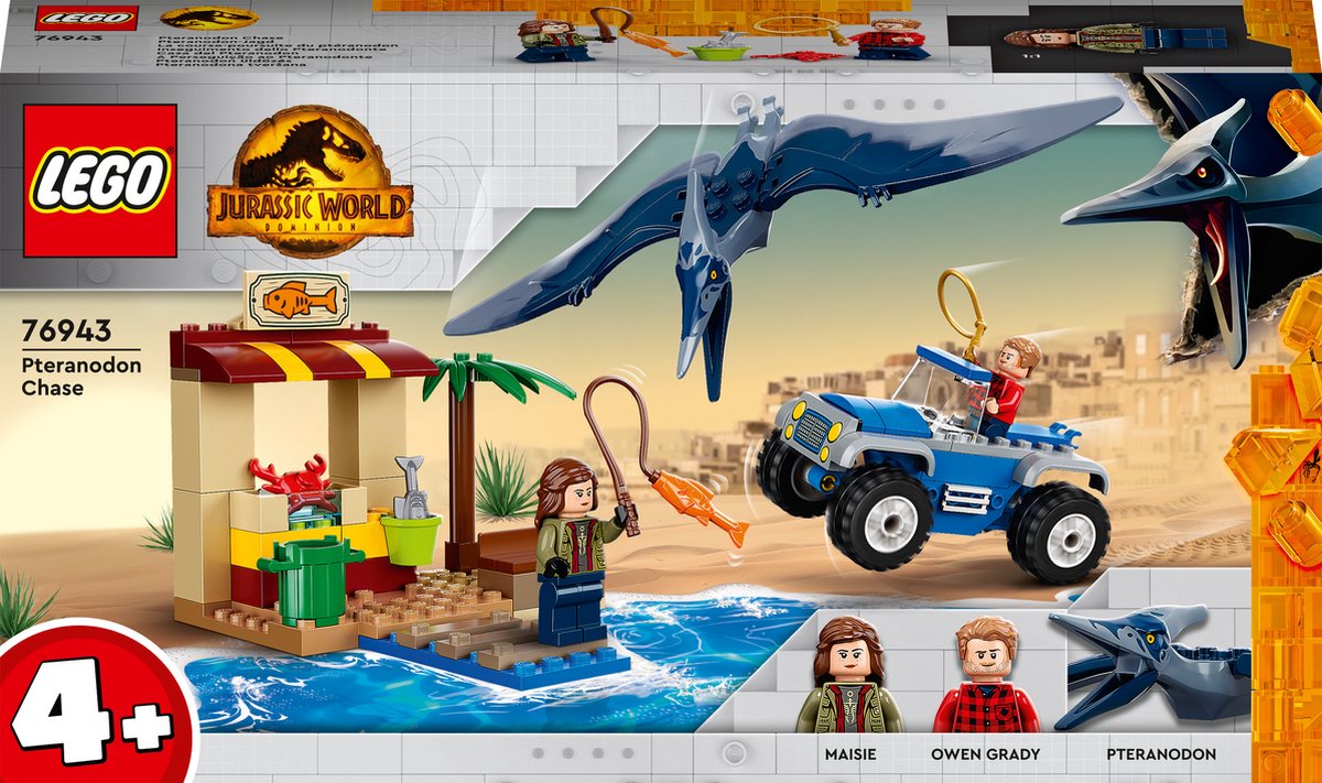 LEGO Jurassic World Achtervolging van Pteranodon - 76943