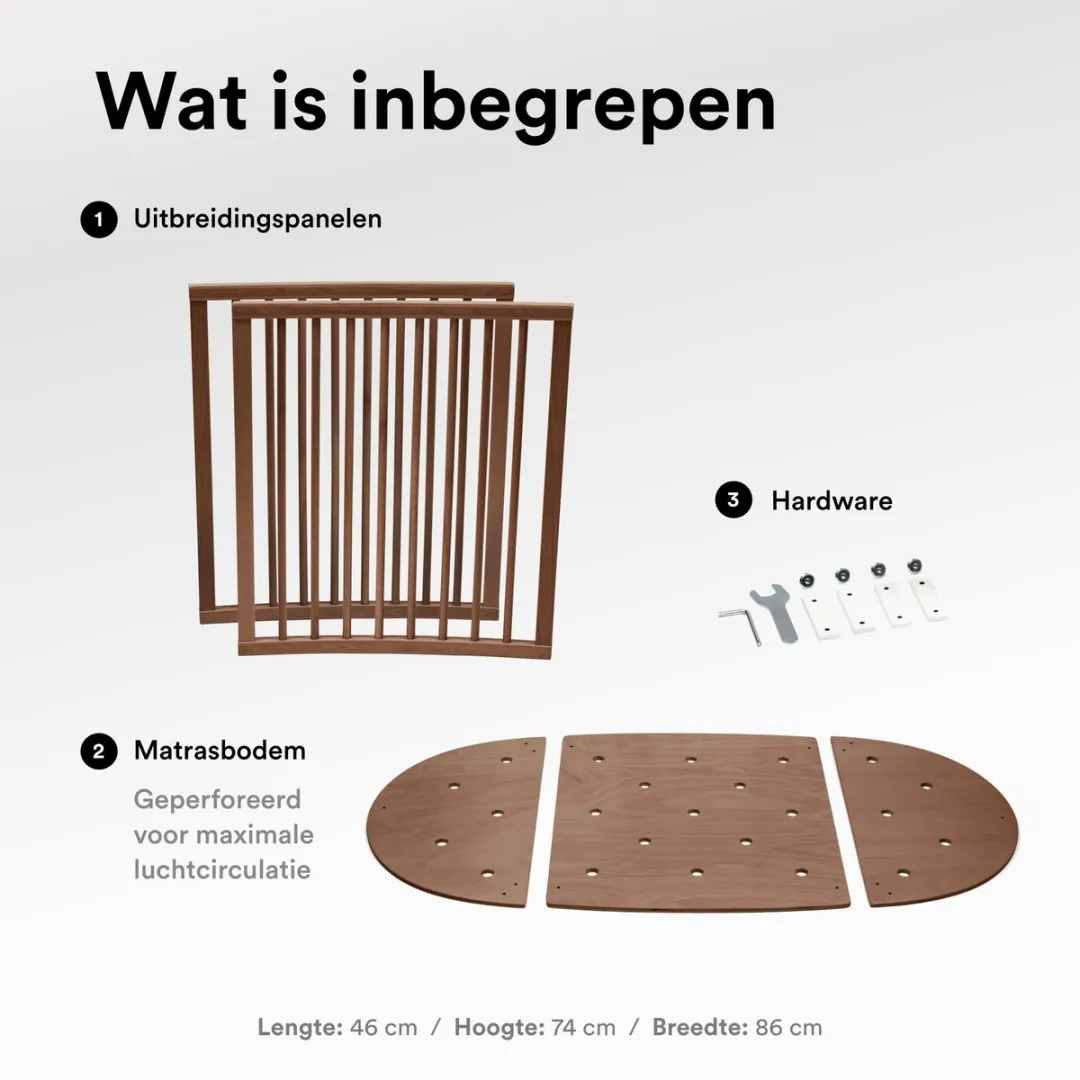 Stokke Sleepi Extension V2 - Bruin