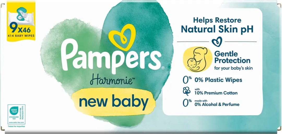 Pampers Harmonie New Baby Billendoekjes 1656 Stuks