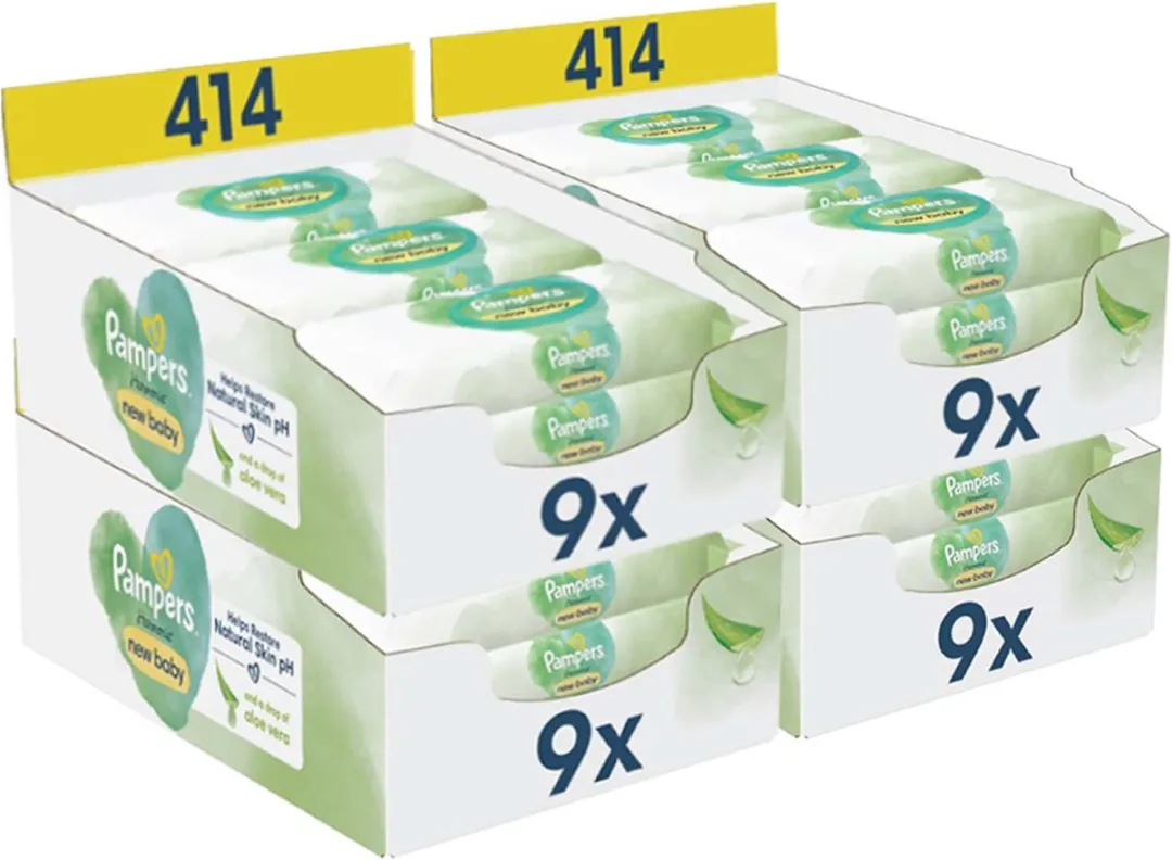 Pampers Harmonie New Baby Billendoekjes 1656 Stuks