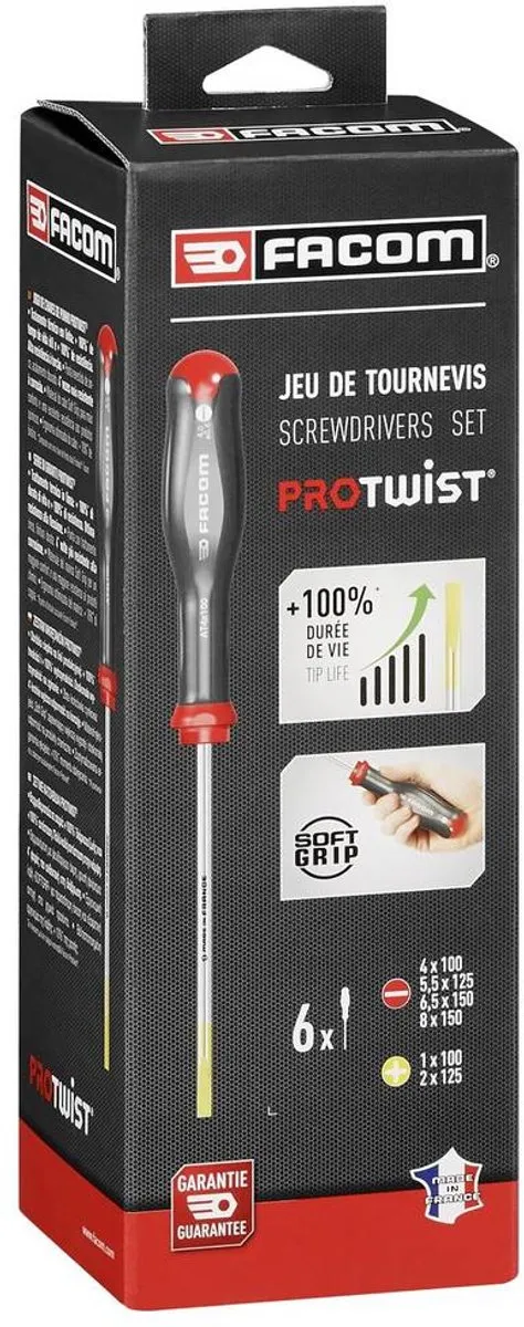 FACOM ATP.J6PB Schroevendraaierset - 6 Stuks