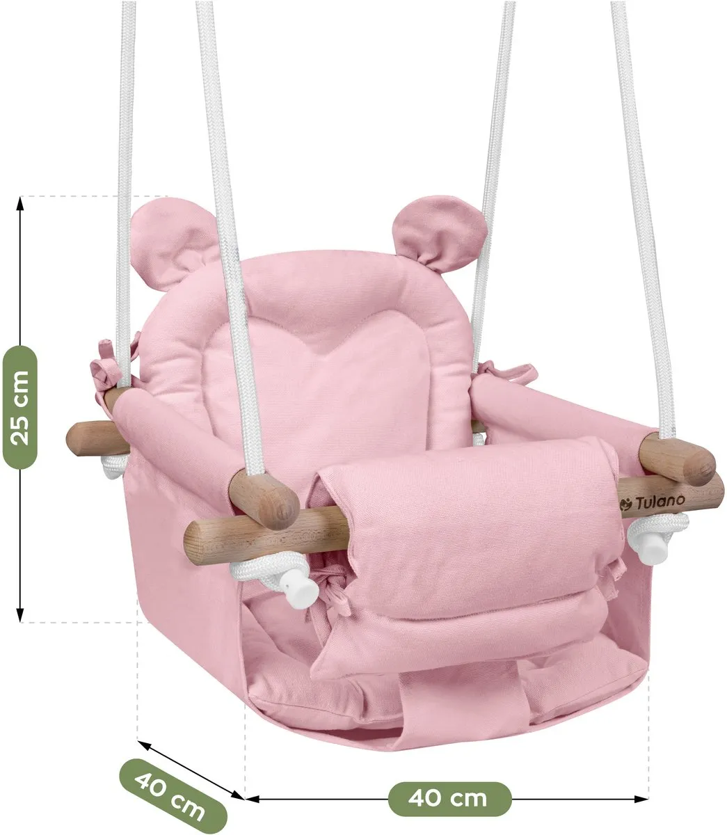 Tulano Hop 30 Babyschommel Roze