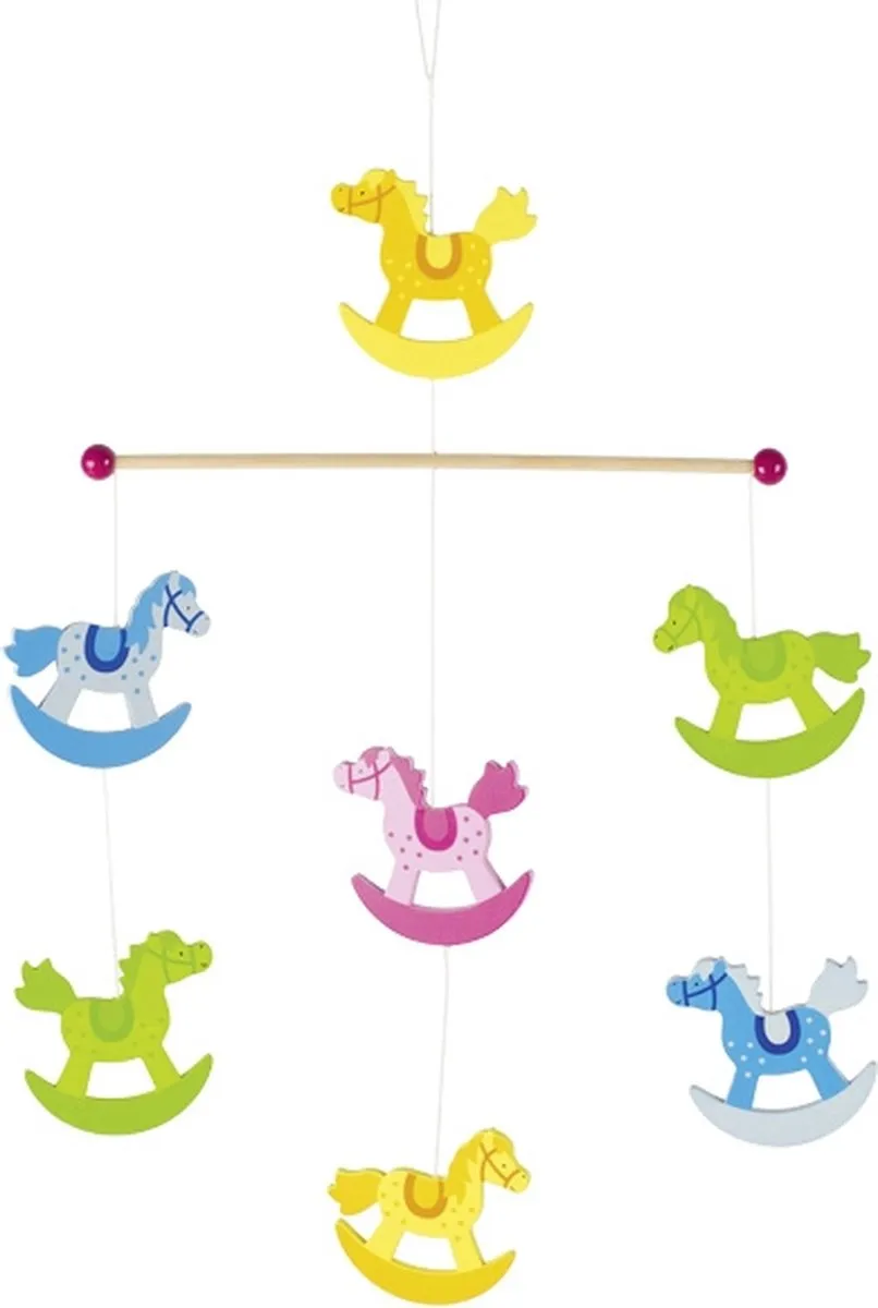 Goki Mobiel Schommelpaard Multicolor