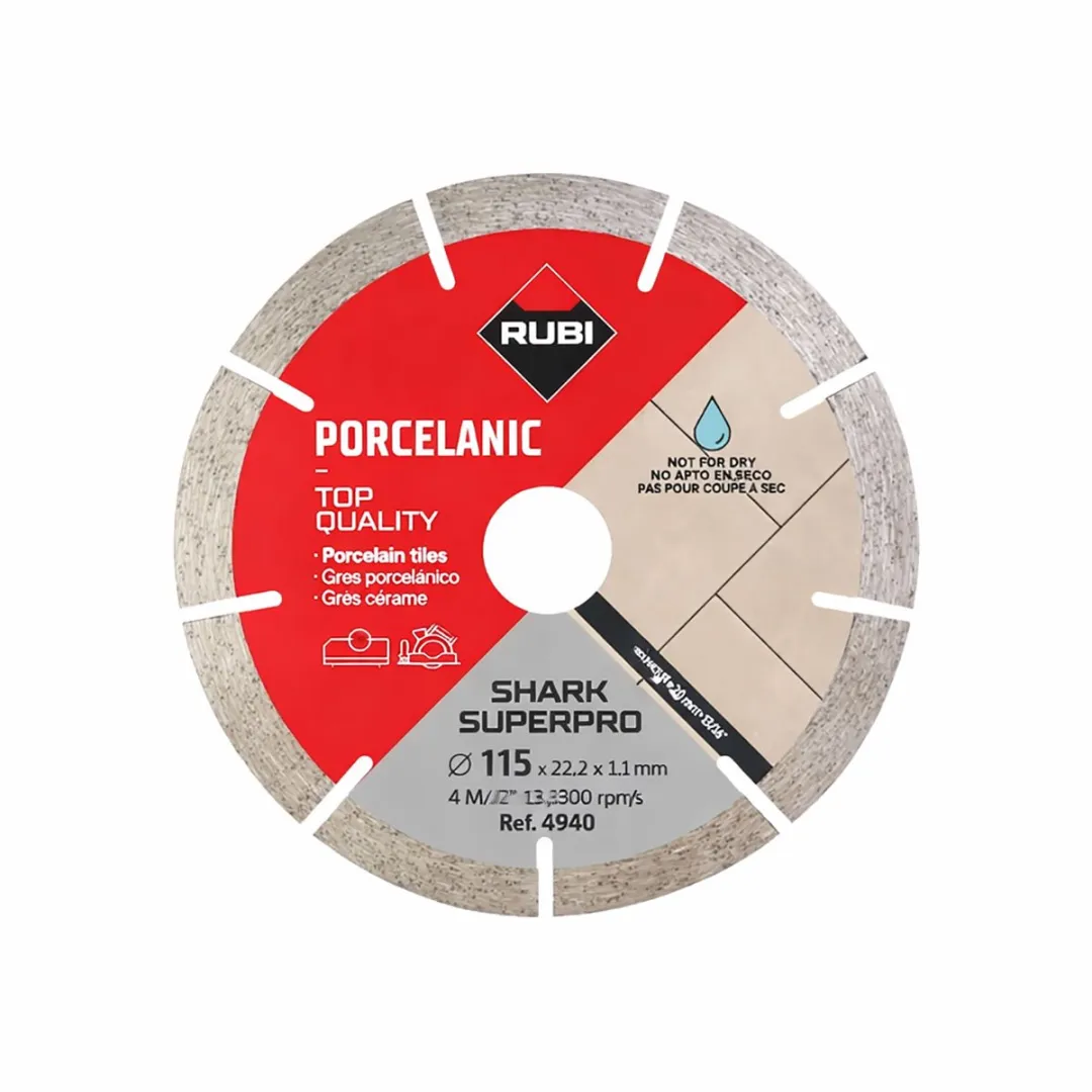 Rubi Diamantzaagblad SHARK 115 SUPERPRO 115mm