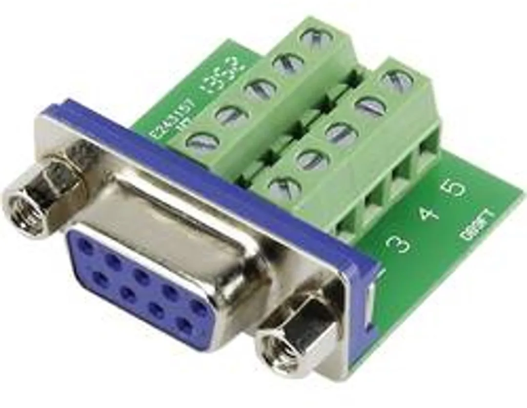 Tru Components D-sub 90° 9-polig
