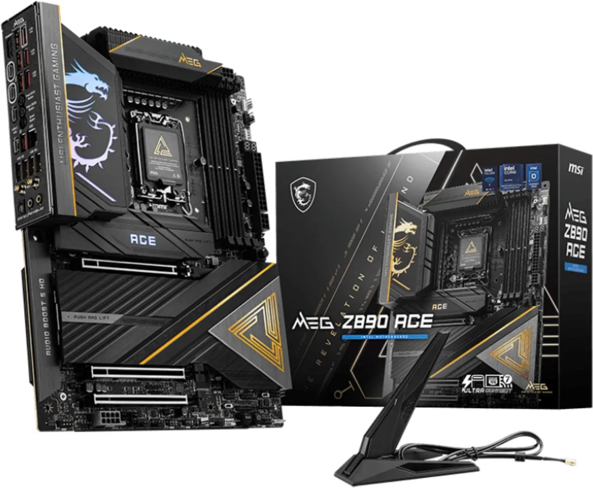 MSI MEG Z890 ACE Moederbord - Intel Z890 - ATX
