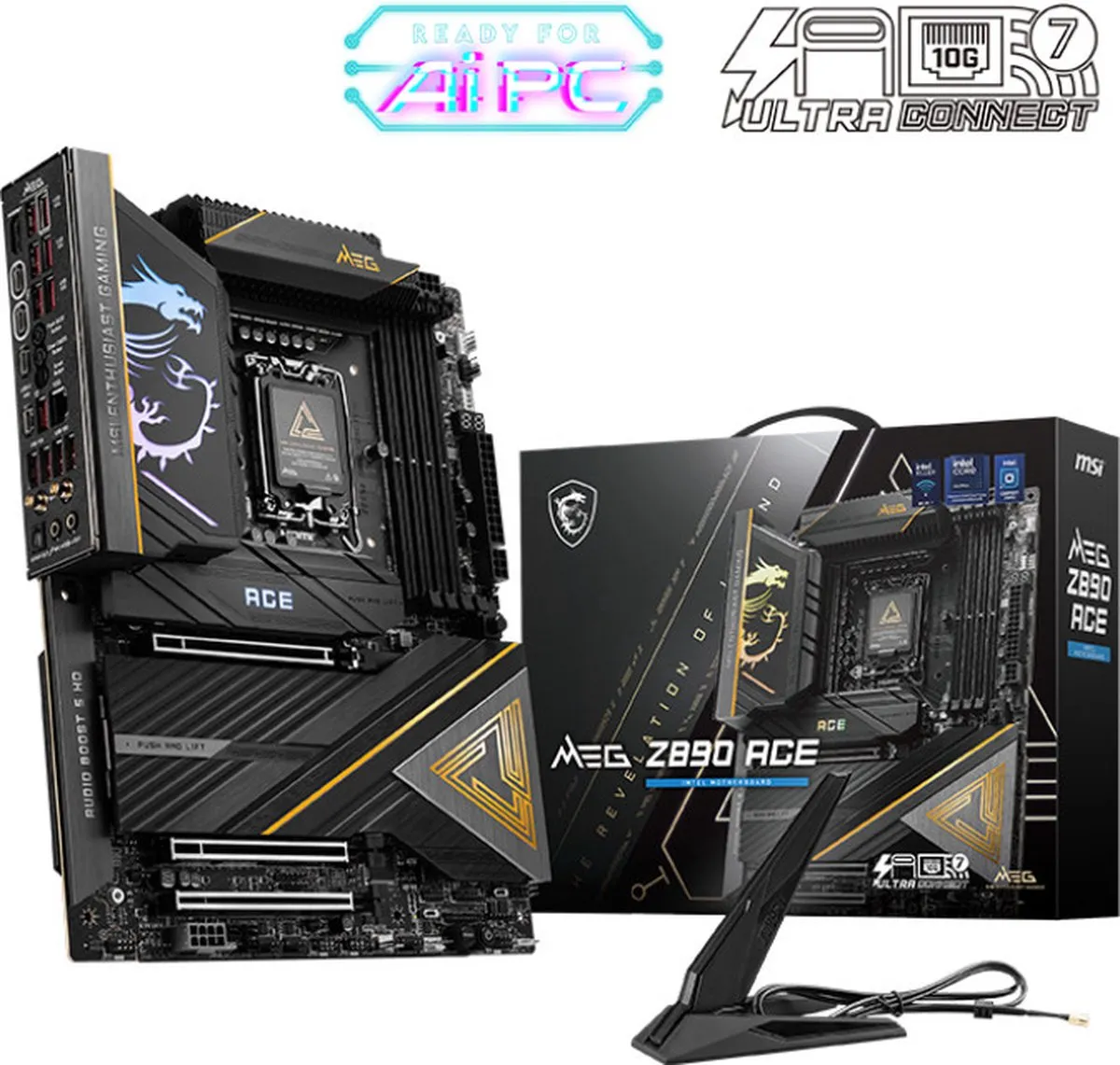 MSI MEG Z890 ACE Moederbord - Intel Z890 - ATX - afbeelding 6 van 6