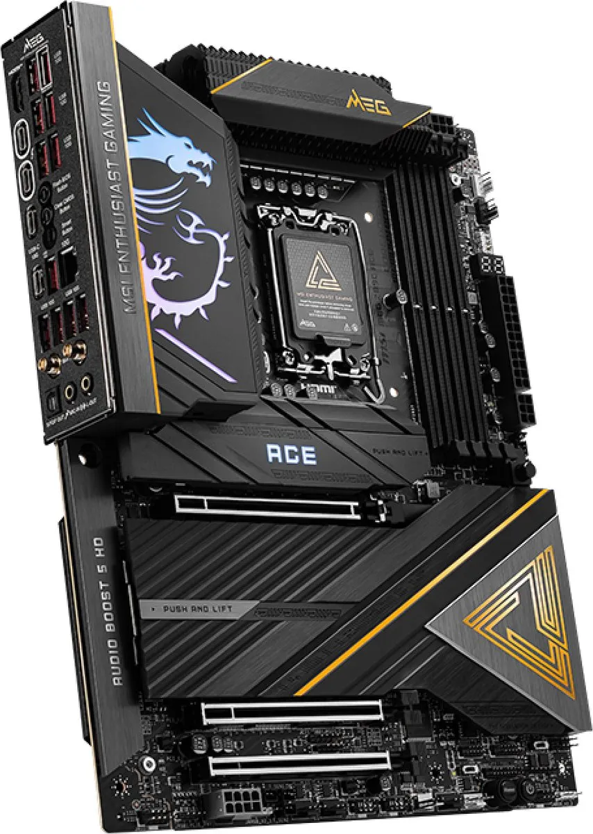 MSI MEG Z890 ACE Moederbord - Intel Z890 - ATX