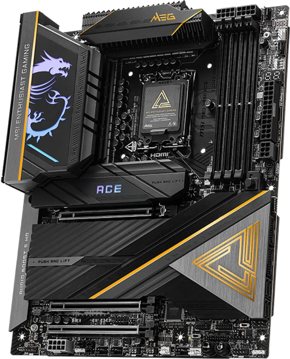 MSI MEG Z890 ACE Moederbord - Intel Z890 - ATX