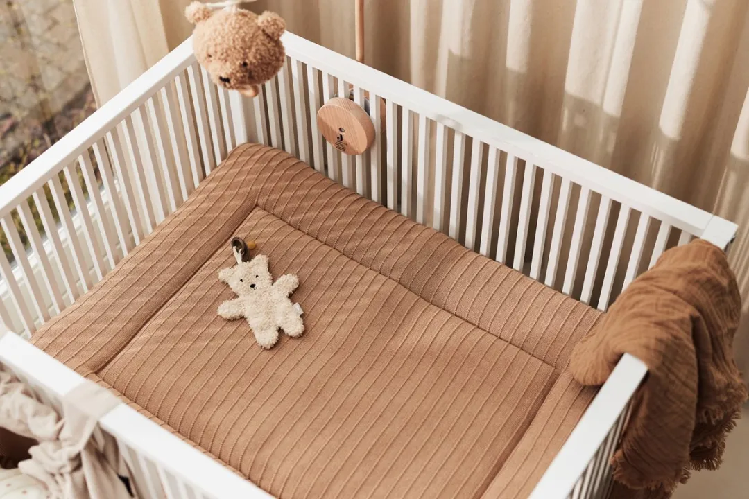 Jollein Boxkleed Biscuit Pure Knit 75x95cm - afbeelding 3 van 6