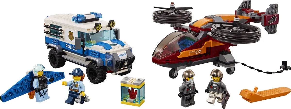 LEGO City Diamantroof 60209 - 400 Stukken