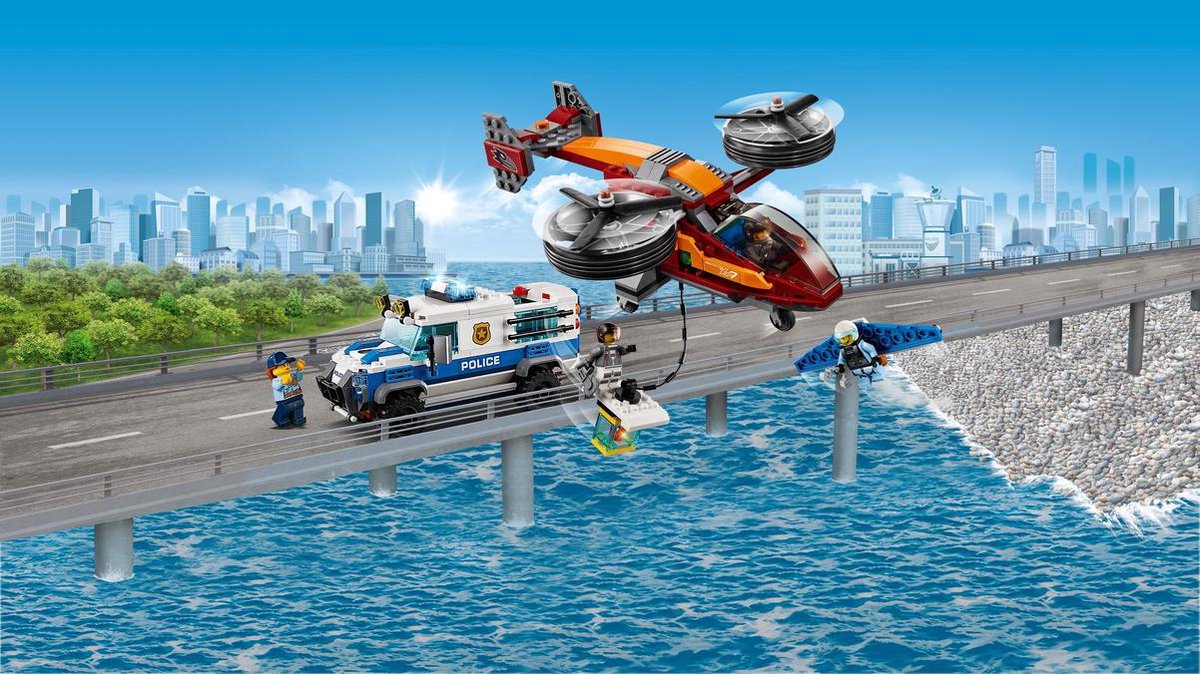 LEGO City Luchtpolitie Diamantroof - 60209