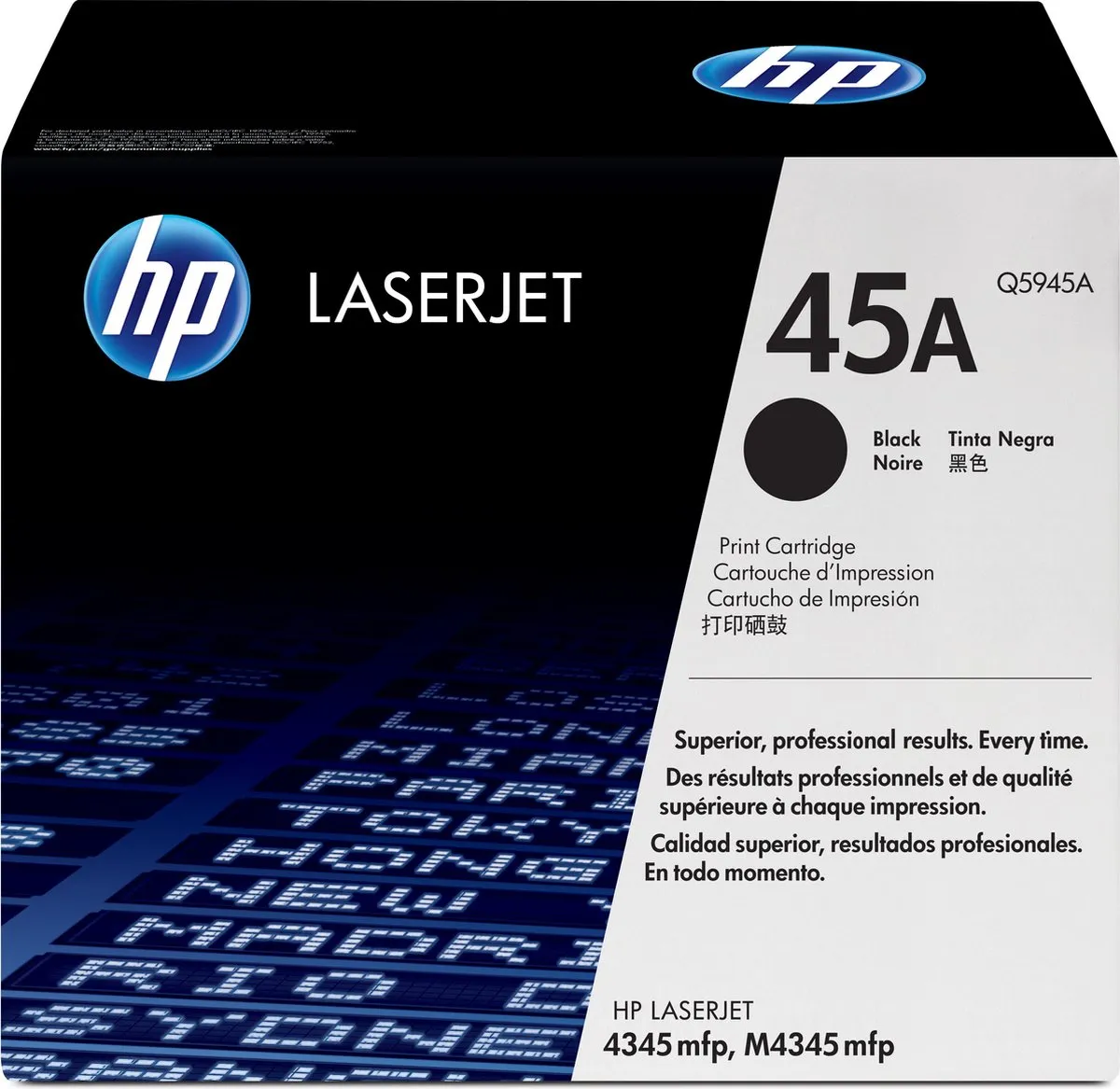 HP 45A Tonercartridge - Zwart