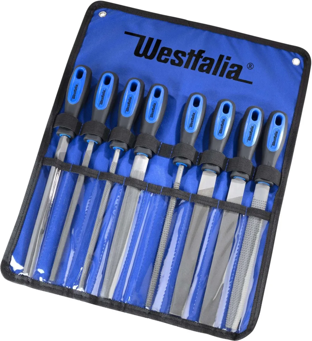 Westfalia Vijl en rasp set 8-delig